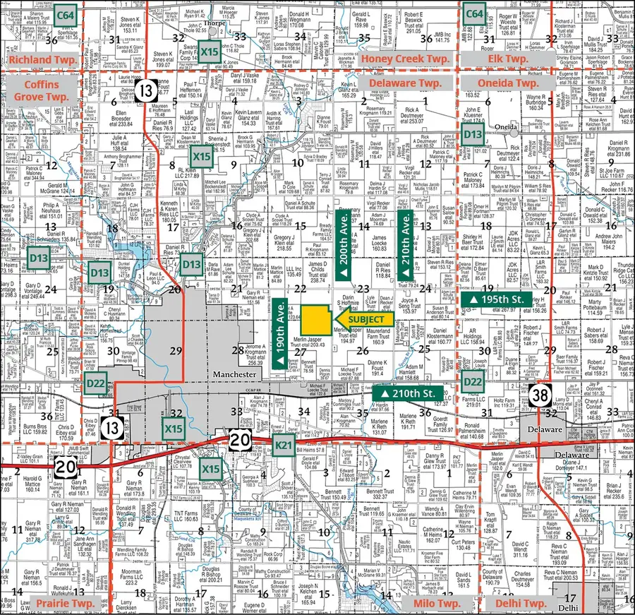 200th Ave., Manchester, IA 52057 - #2