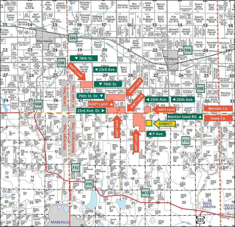 Benton-iowa Rd. & P Ave., Marengo, IA 52301 - #2