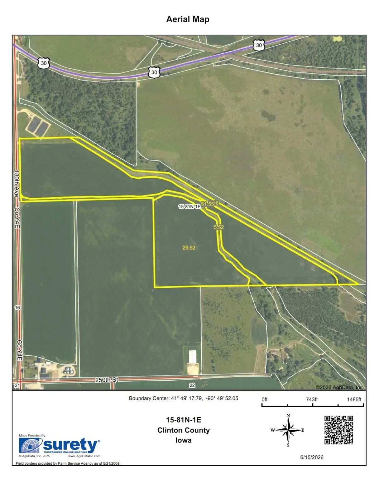 130th Avenue, Wheatland, IA 52777 - #1
