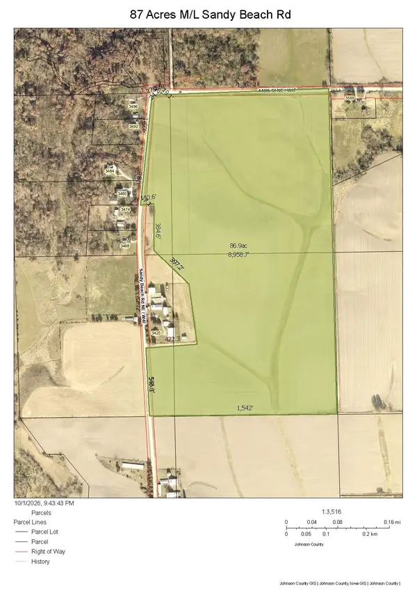 Sandy Beach Road, Solon, IA 52333