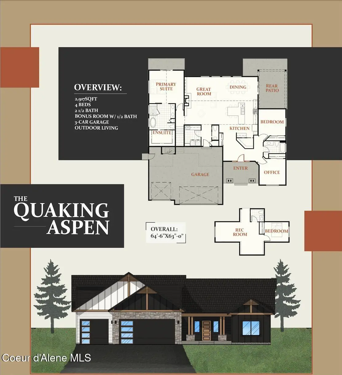 1370 W Tamarindo Ln, Hayden, ID 83835 - #1