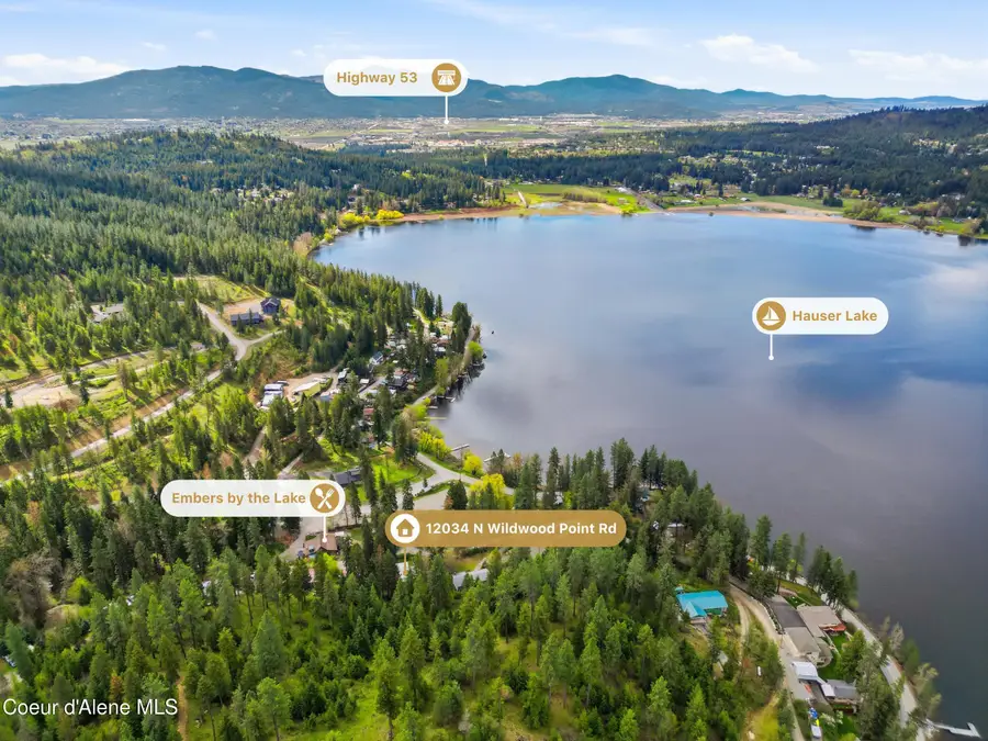 12034 N Wildwood Point RD, Hauser, ID 83854 - #3