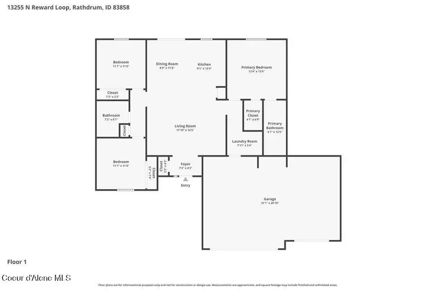 13255 Reward LOOP, Rathdrum, ID 83858 - #3
