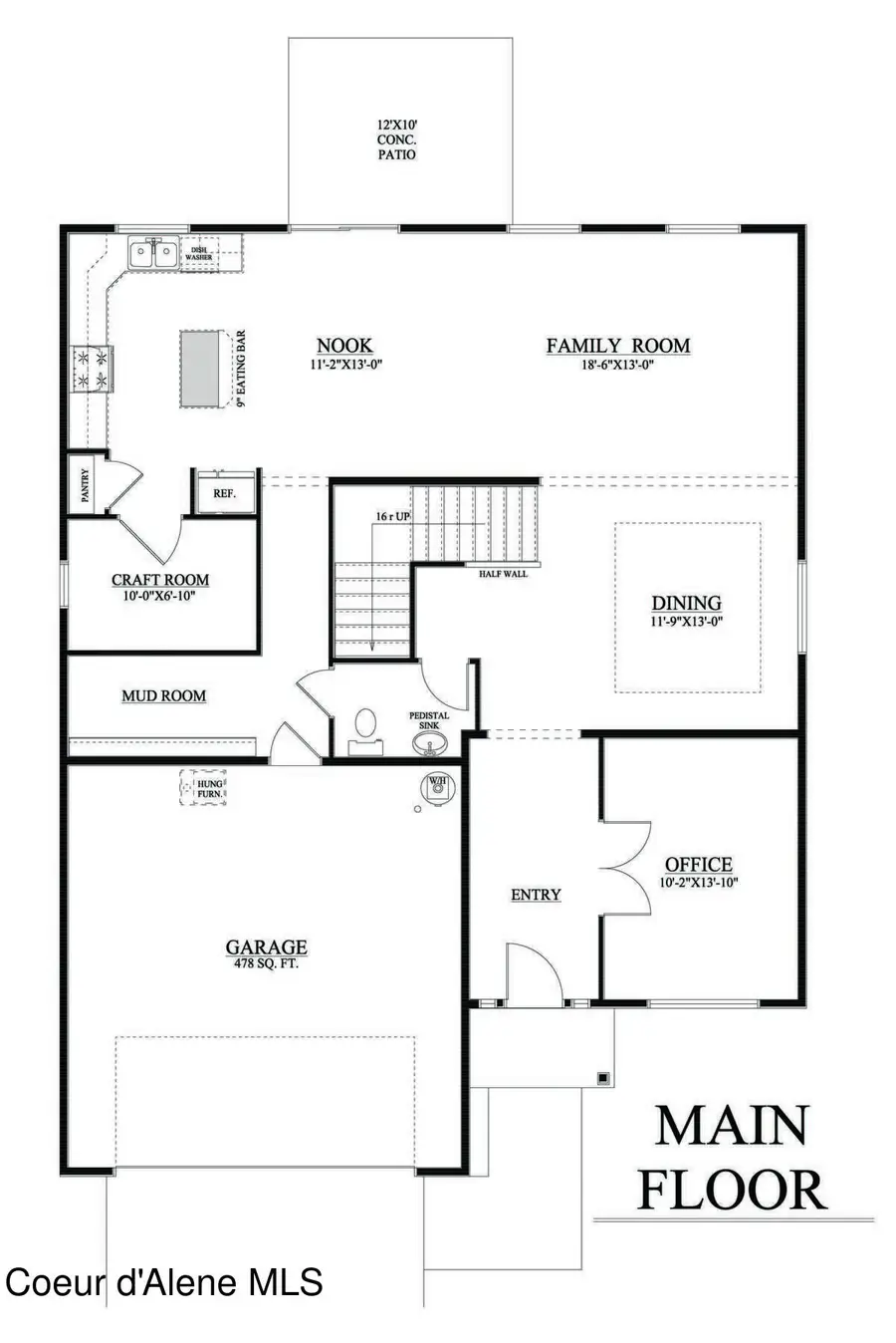 14763 N LIANE LN, Rathdrum, ID 83858 - #3