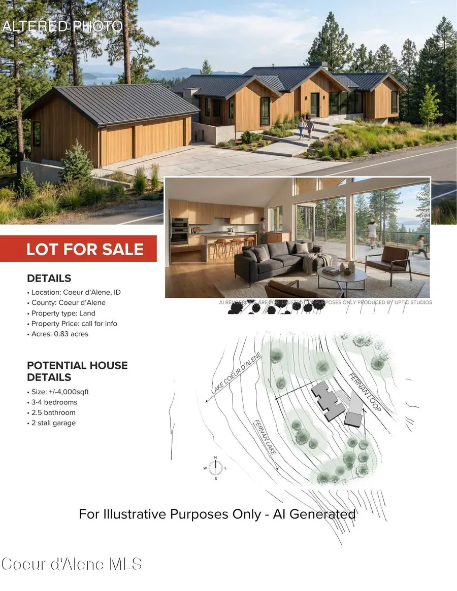 2594 E Fernan Hill RD, Coeur Dalene, ID 83814 - #2