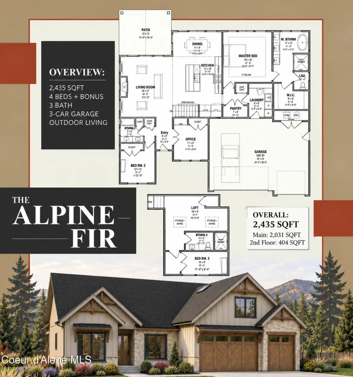 1317 W Tamarindo Lane, Hayden, ID 83835 - #1