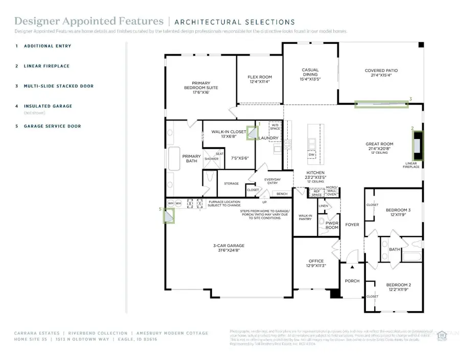 1513 N Oldtown Way, Eagle, ID 83616 - #3