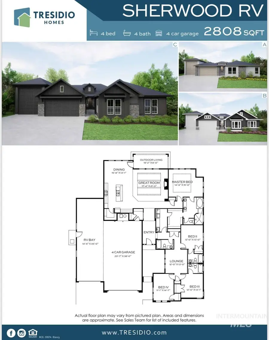 2136 N Hurtsville Ave, Kuna, ID 83634 - #3