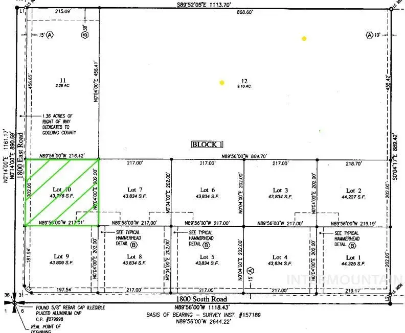 1806 E 1800 S, Gooding, ID 83330 - #1
