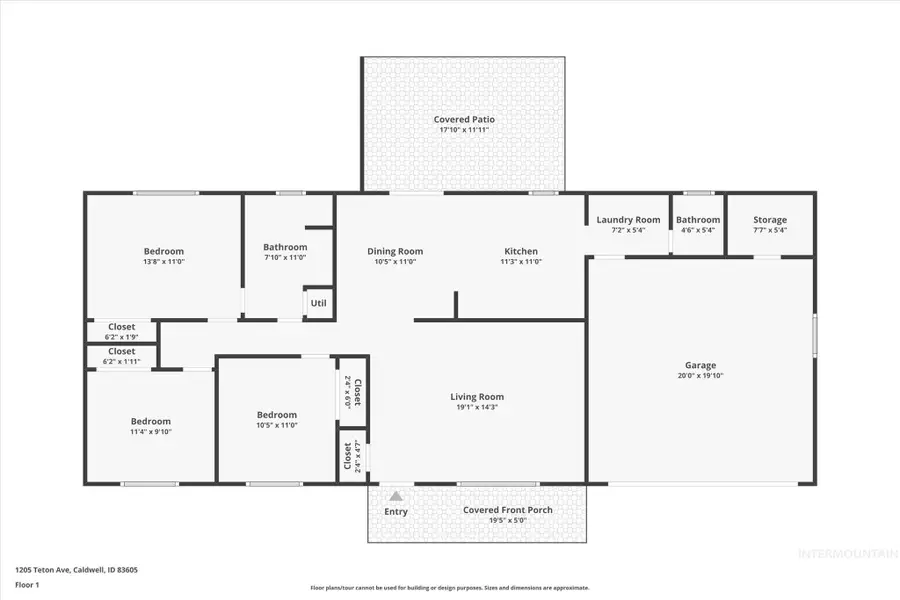1205 Teton Avenue, Caldwell, ID 83605 - #2