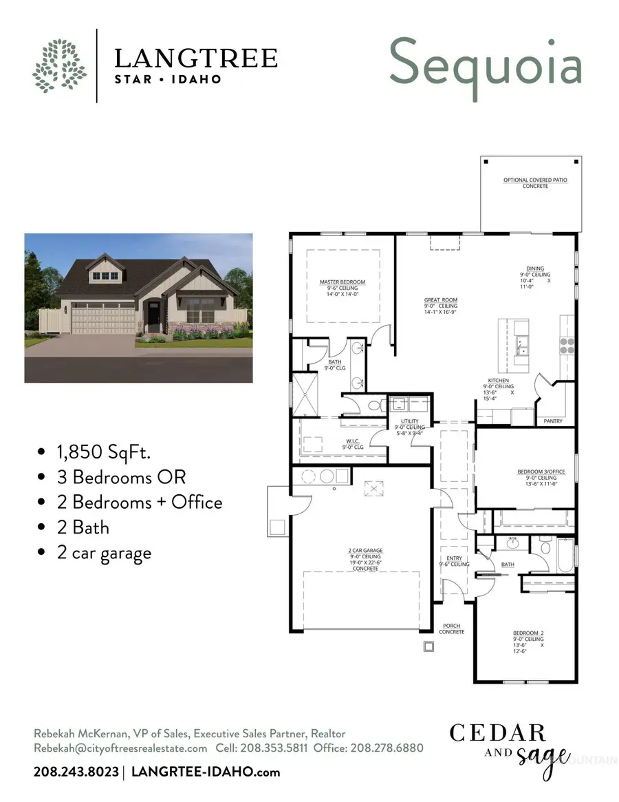 1760 N Green Pine Ln, Star, ID 83669 - #2