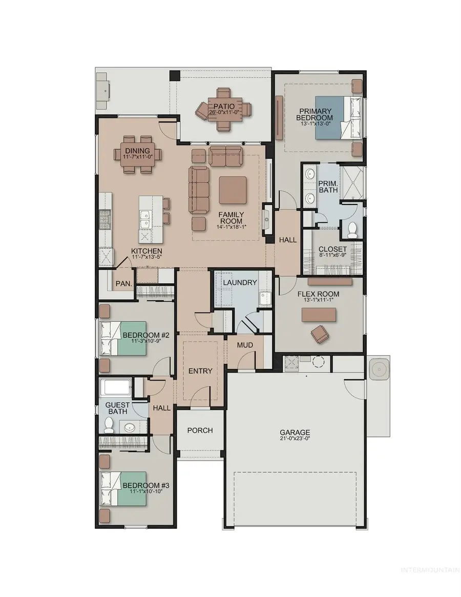 983 E Crescendo St, Meridian, ID 83642 - #2