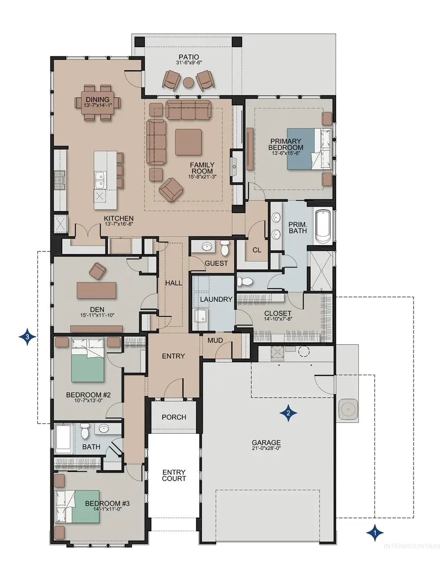 7030 S Capstone Ave, Meridian, ID 83642 - #2