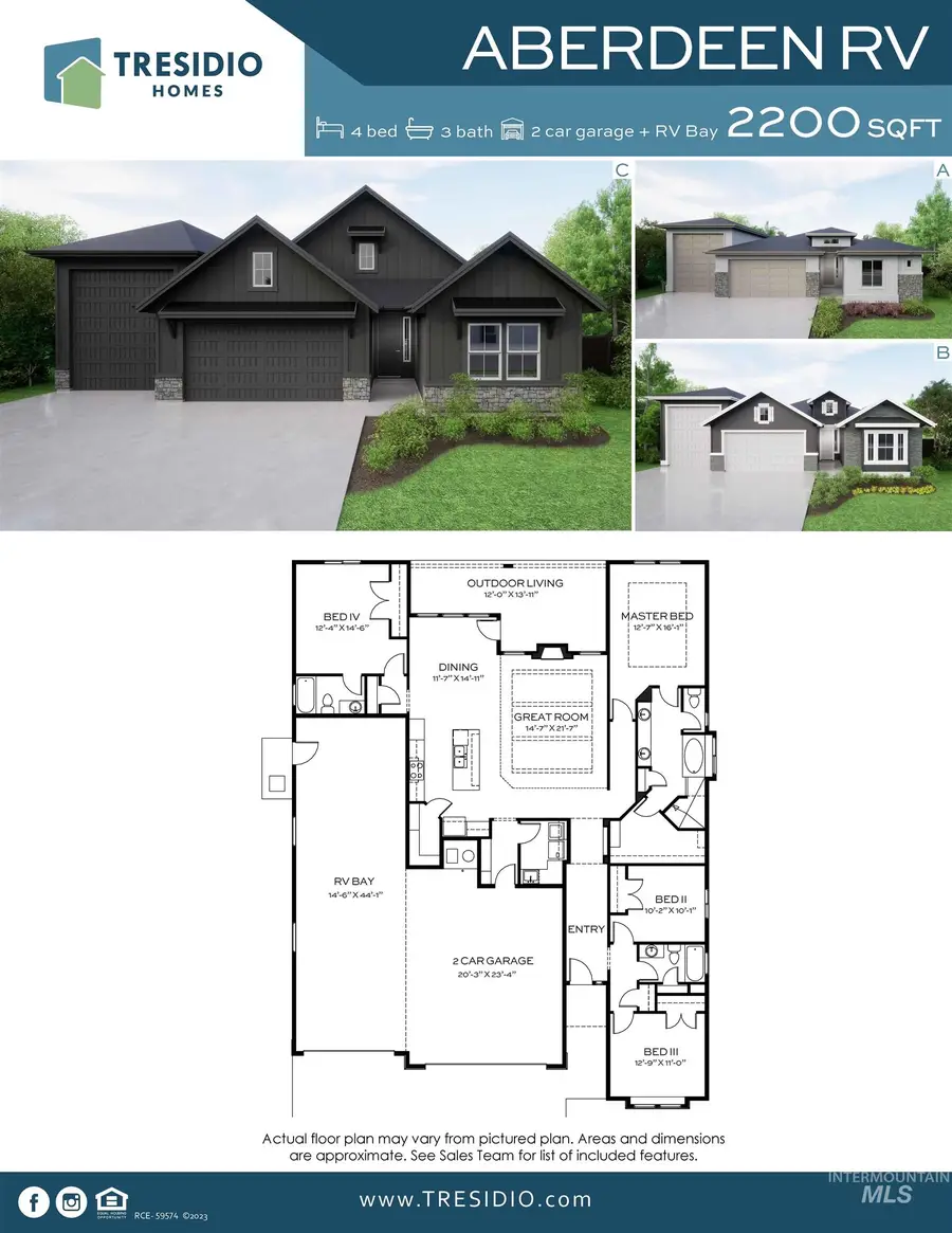 2210 E Sweet Pearl St., Kuna, ID 83634 - #2