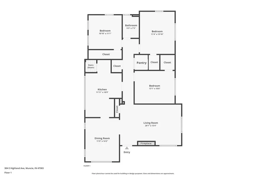 304 E Highland Avenue, Muncie, IN 47303 - #3