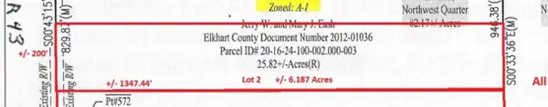 Lot 2 County Road 43, Syracuse, IN 46567