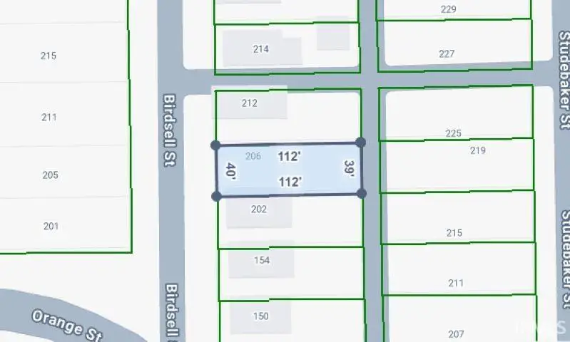 V/L ADJ 206 Birdsell Street, South Bend, IN 46628 - #2