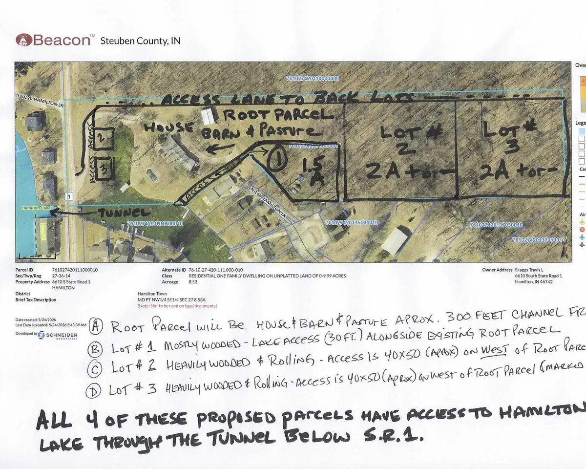 6610 S State Road 1 Lot 2, Hamilton, IN 46742 - #1