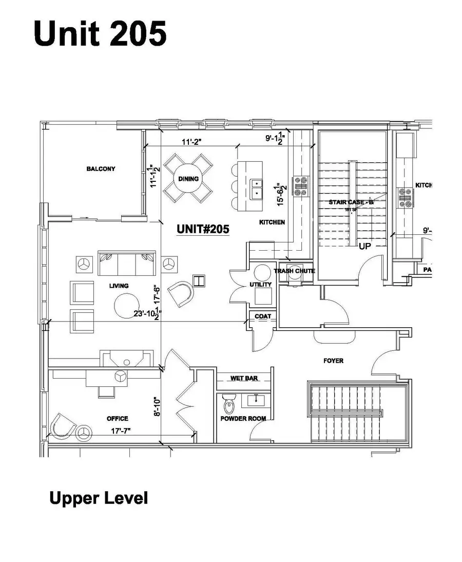 115 E Kirkwood Ave Unit 205 #205, Bloomington, IN 47408 - #3