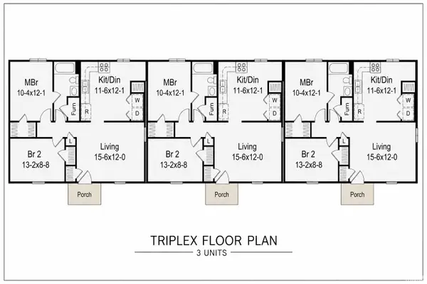 124, 126, 128 Lincoln Street, Oakland City, IN 47660