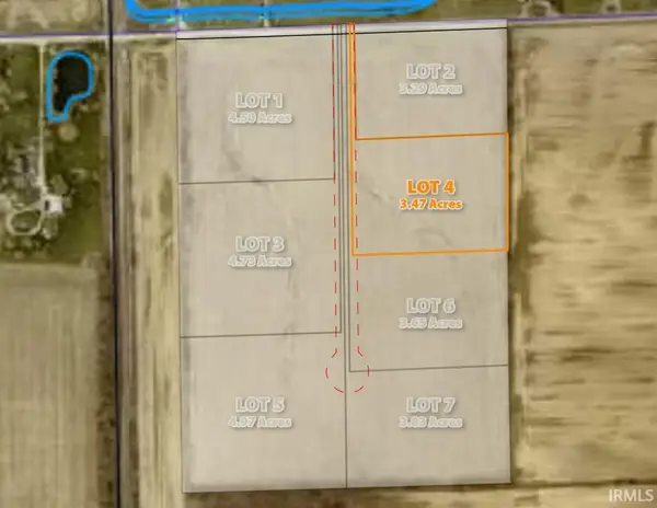 TBD Lot 4 E 500 N Road, Ossian, IN 46777