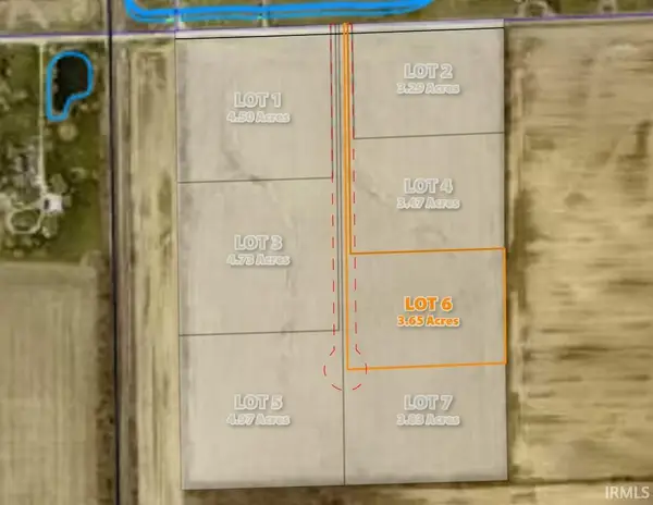 TBD Lot 6 E 500 N Road, Ossian, IN 46777