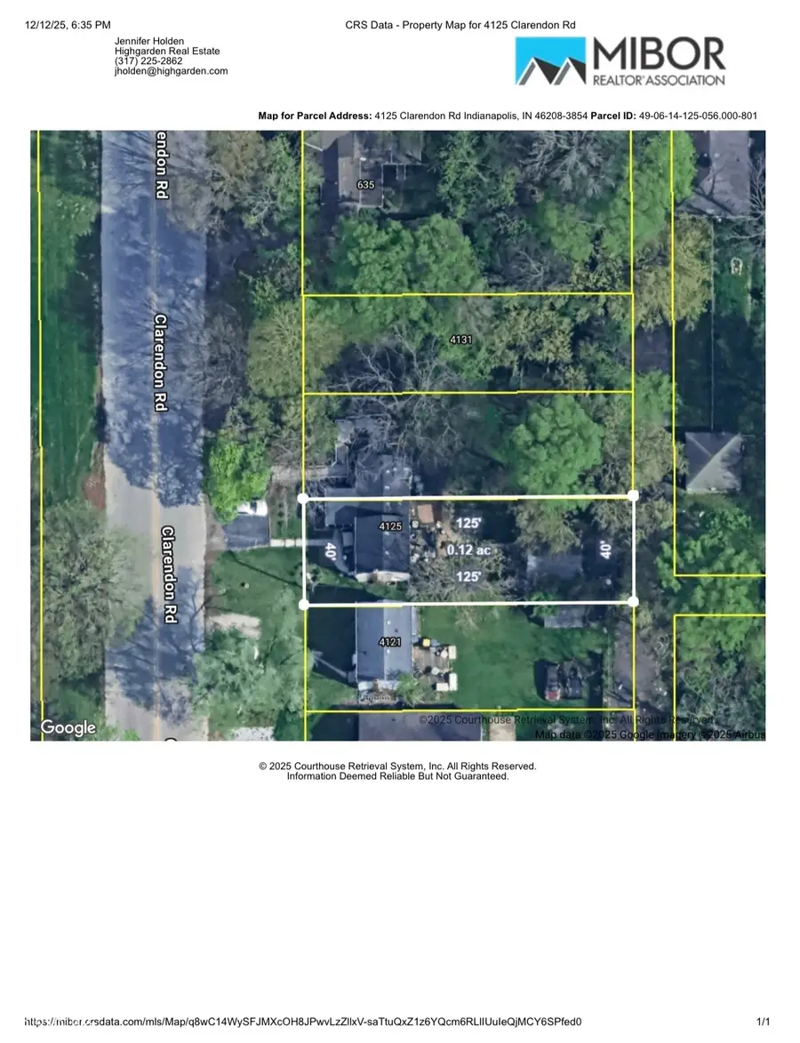 4125 Clarendon Road, Indianapolis, IN 46208 - Image #3