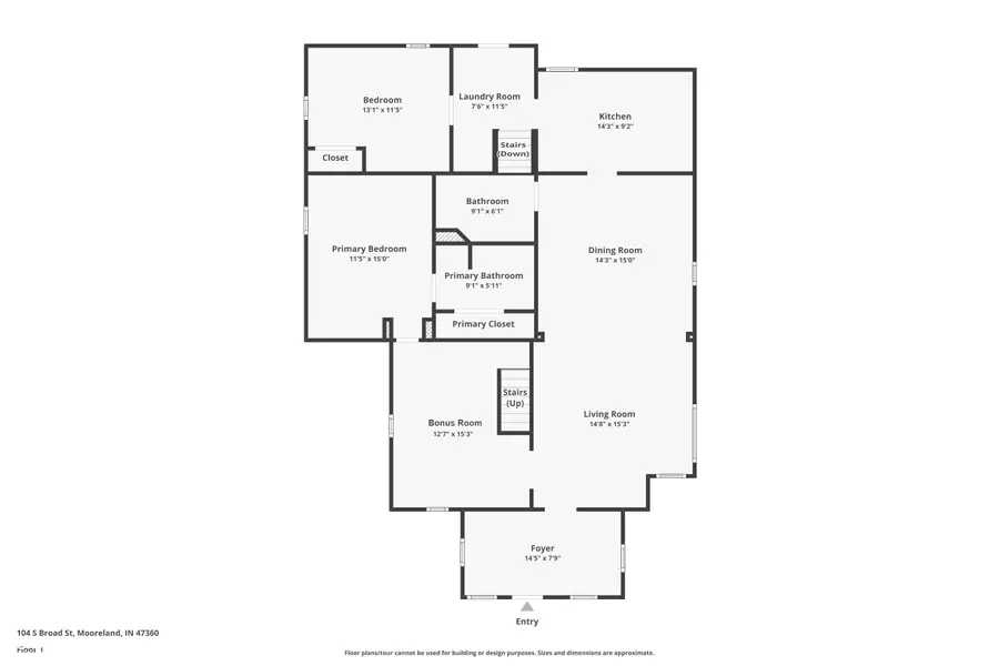 104 S Broad Street, Mooreland, IN 47360 - #3