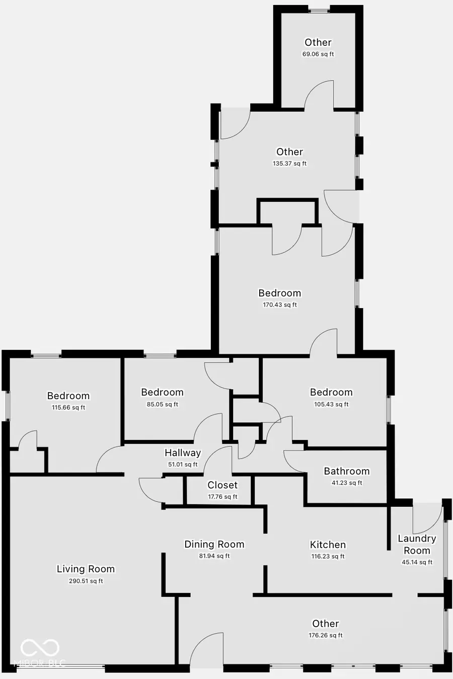 1516 S Biltmore Avenue, Indianapolis, IN 46241 - #2