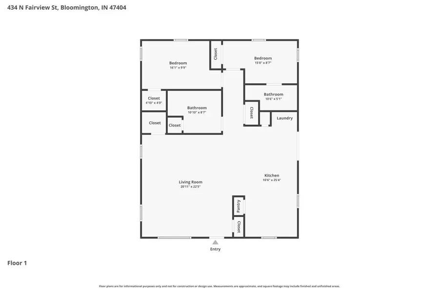 434 N Fairview Street, Bloomington, IN 47404 - #3