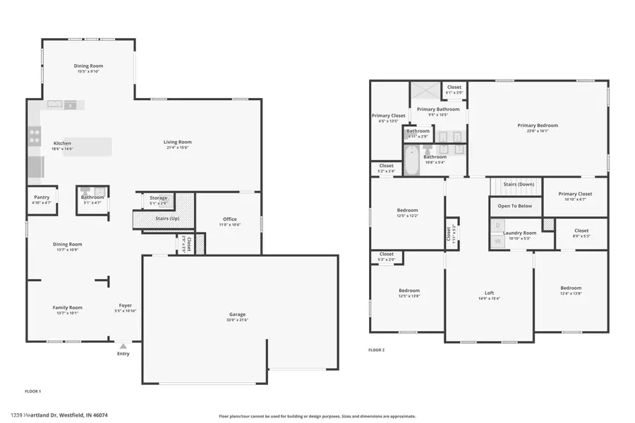1239 Heartland Drive, Westfield, IN 46074 - #2