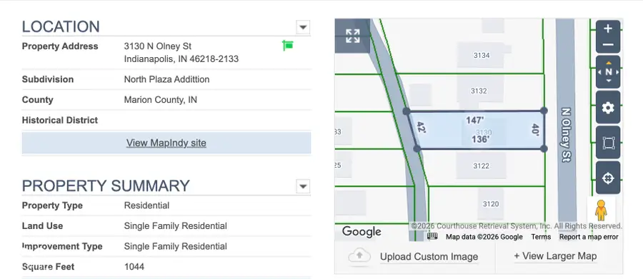3130 N Olney Street, Indianapolis, IN 46218 - #2