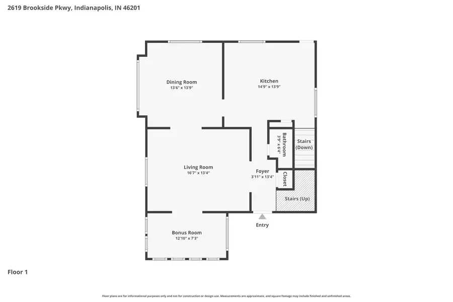 2619 Brookside Parkway South Drive, Indianapolis, IN 46201 - #3