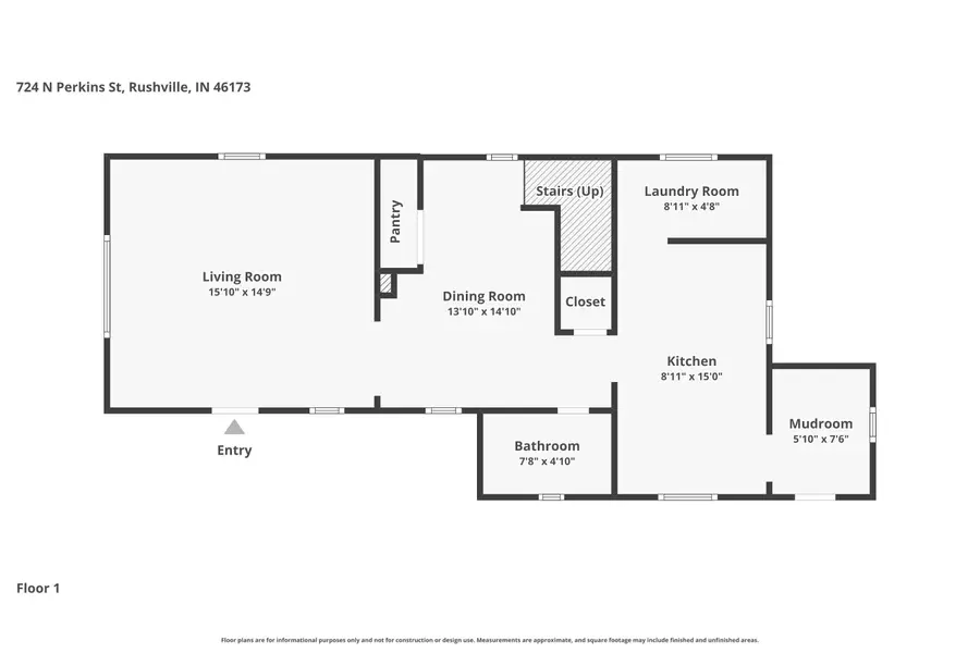 724 N Perkins Street, Rushville, IN 46173 - #3