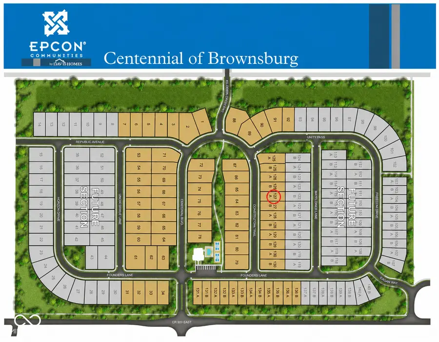 8858 Constitution Trail, Brownsburg, IN 46112 - #3