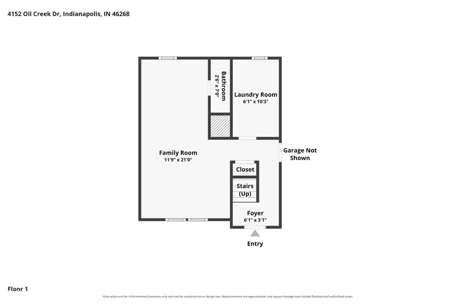 4152 Oil Creek Drive, Indianapolis, IN 46268 - #3