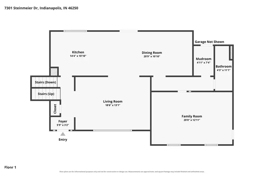 7301 Steinmeier Drive, Indianapolis, IN 46250 - #3