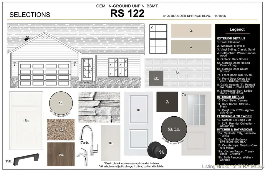 5120 - LOT 122 Boulder Springs Boulevard, Charlestown, IN 47111 - Image #2