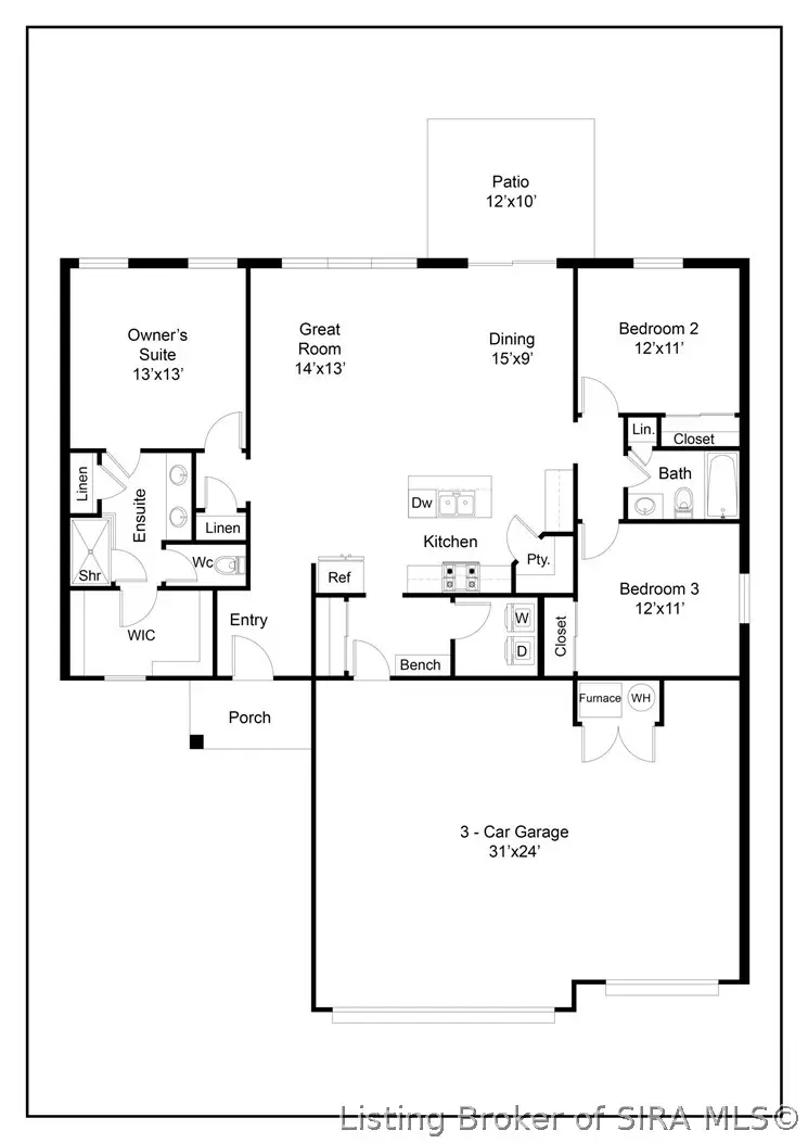 5124 Abington Way #1537, Charlestown, IN 47111 - #3