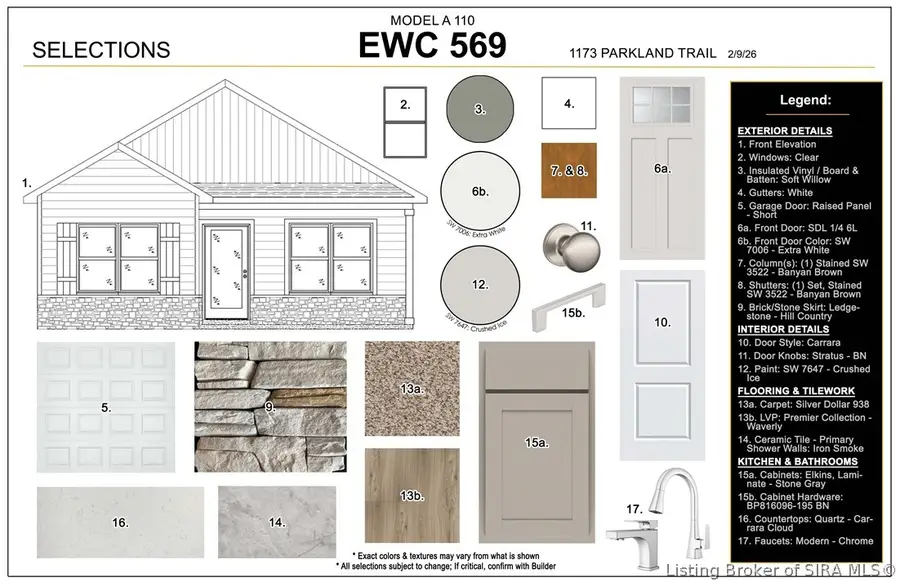 1173 - LOT 569 Parkland Trail, Jeffersonville, IN 47130 - #3