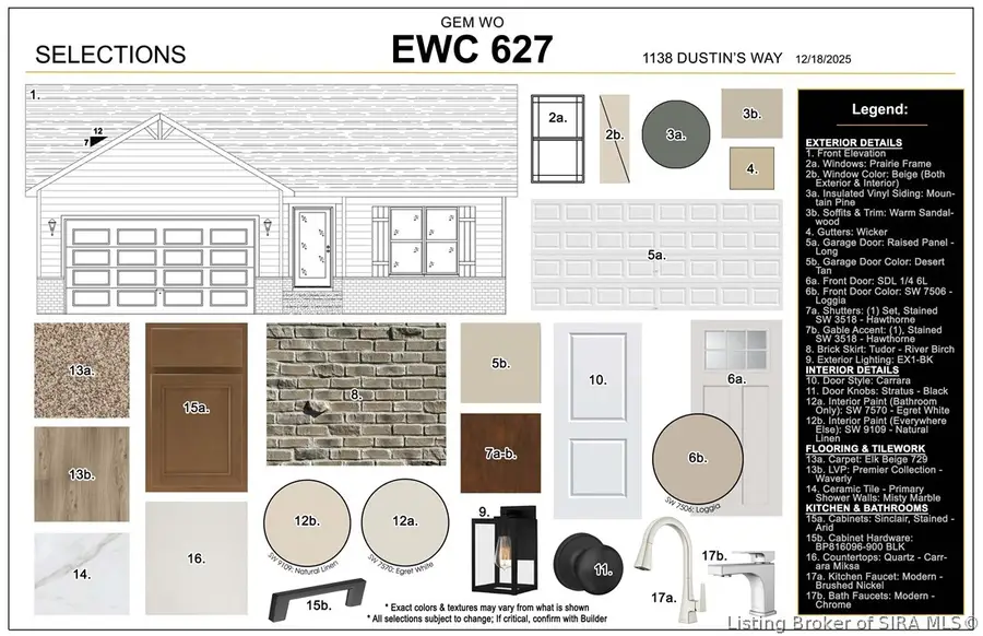 1138 - LOT 627 Dustin's Way, Jeffersonville, IN 47130 - #3