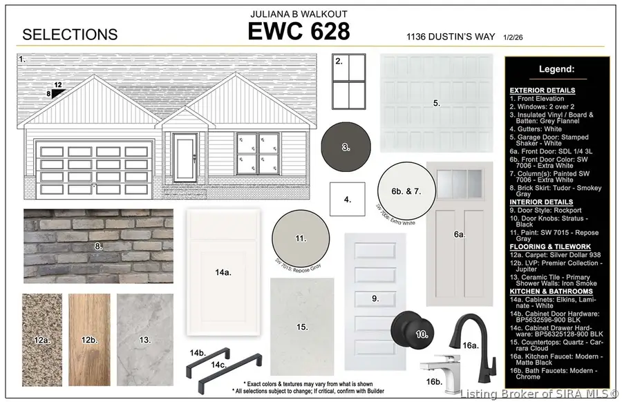 1136 - LOT 628 Dustin's Way, Jeffersonville, IN 47130 - #2
