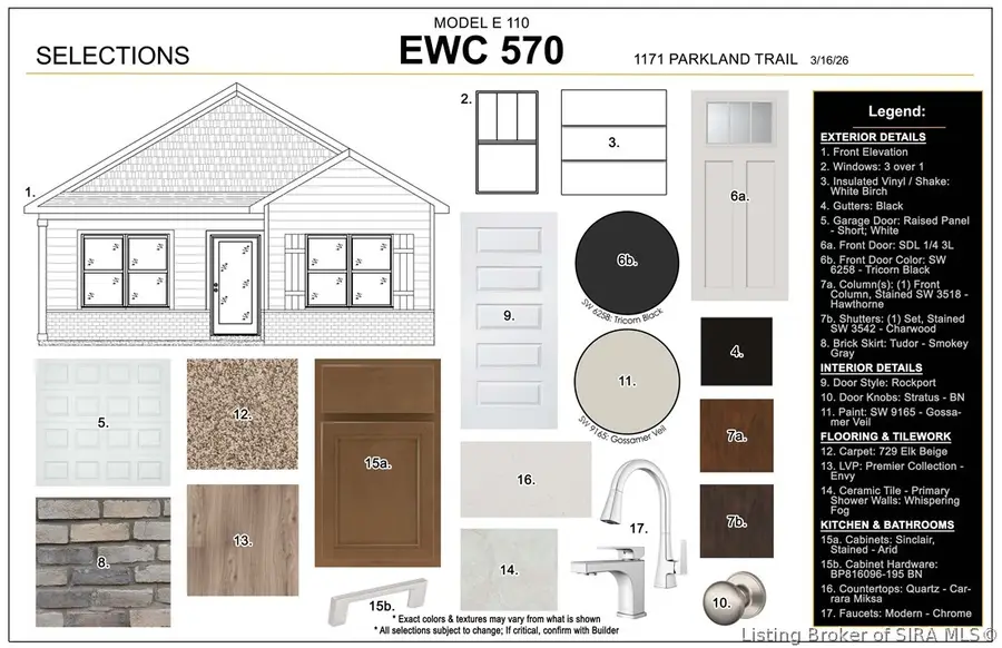1171 - LOT 570 Parkland Trail, Jeffersonville, IN 47130 - #3