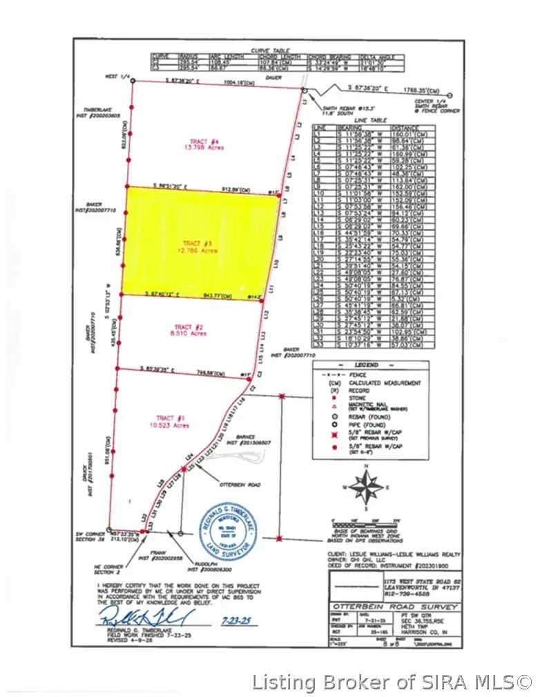 0 Otterbein Rd Se Tract #3, Laconia, IN 47135 - #2