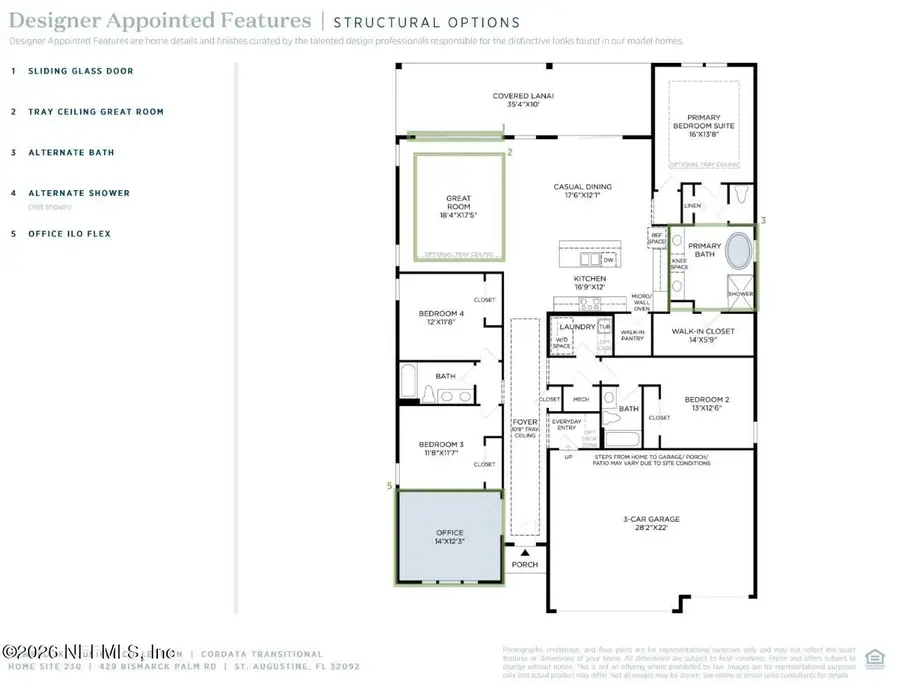 429 Bismarck Palm Road, Saint Augustine, FL 32092 - #2