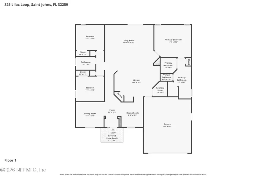 825 S Lilac Loop, Jacksonville, FL 32259 - #2