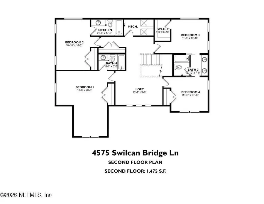 4575 Swilcan Bridge N Lane, Jacksonville, FL 32224 - #3