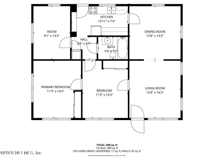 1405 Lila Street, Jacksonville, FL 32208 - #2