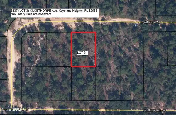 6237 LOT 3 Olgethorpe Avenue, Keystone Heights, FL 32656