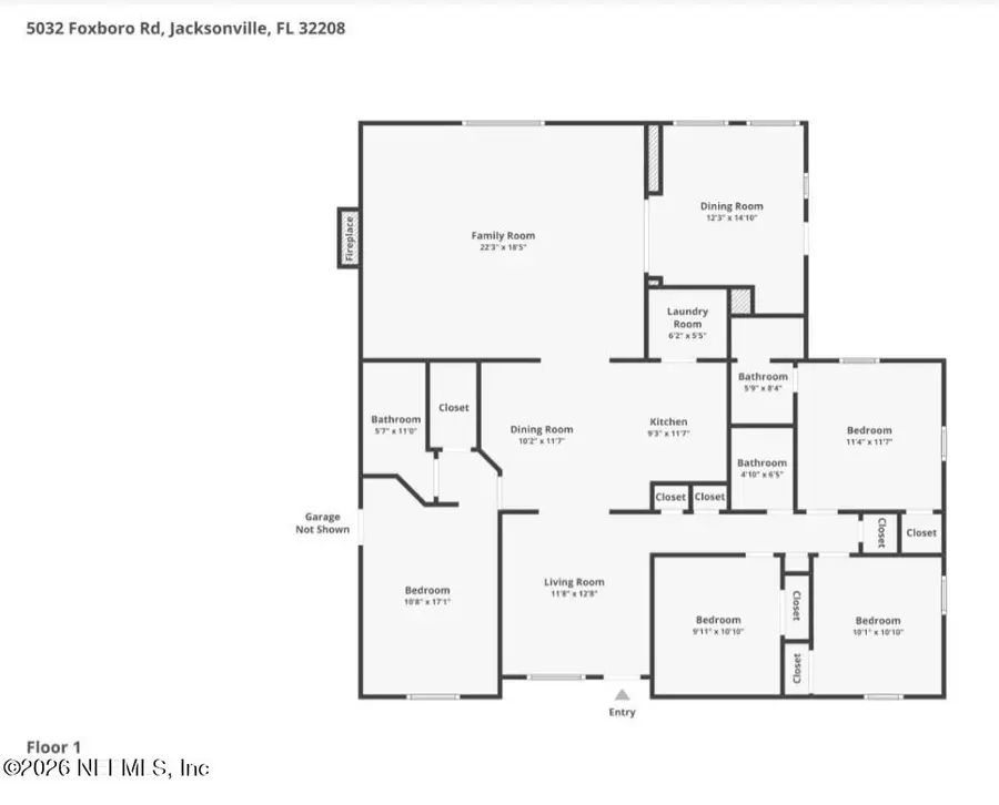 5032 Foxboro Road, Jacksonville, FL 32208 - #2